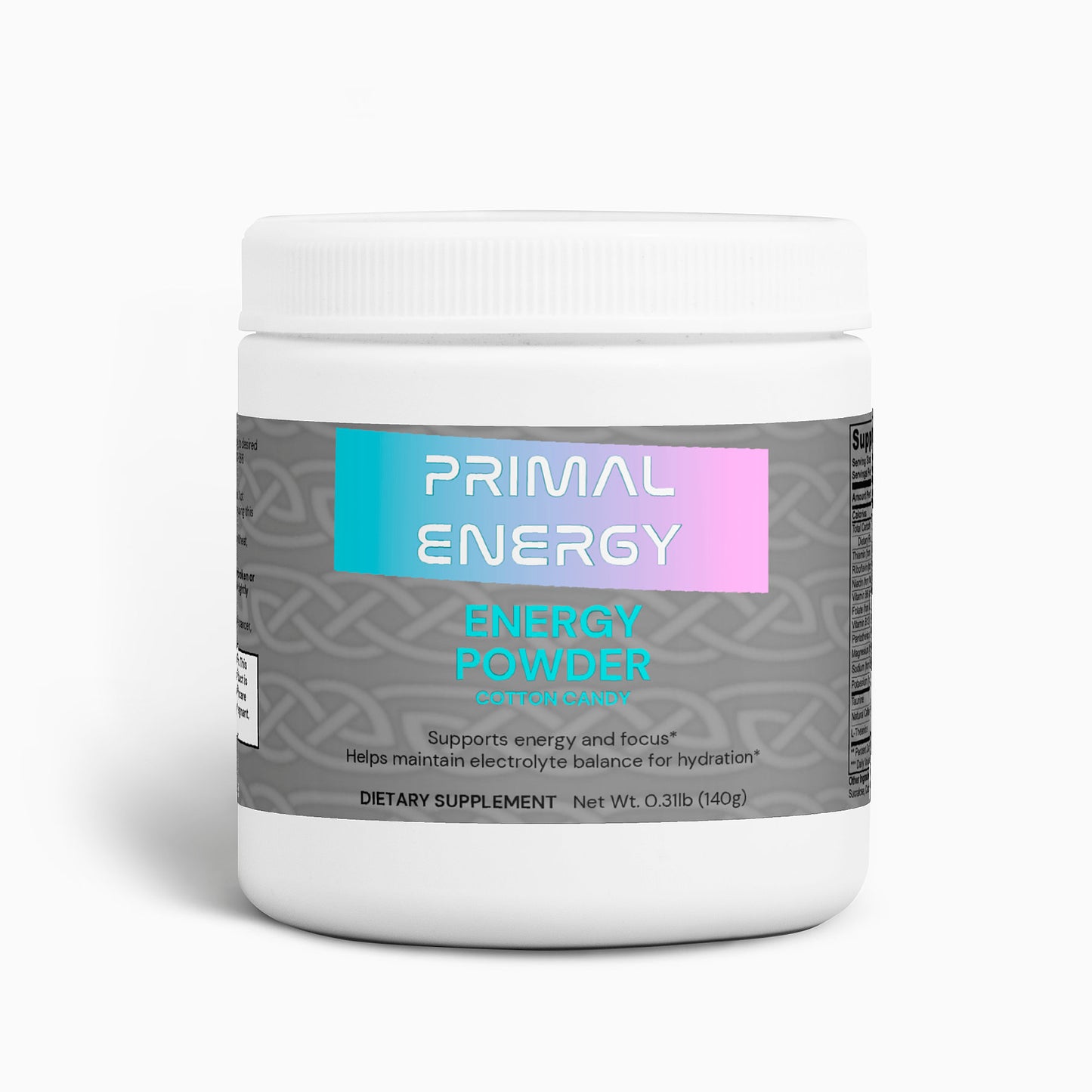 Energy Powder (Cotton Candy)